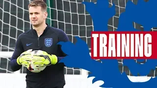 Tom Heaton Challenges Pickford & Butland to Catching Challenge | GK Training | Inside Training