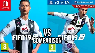 FIFA 19 Nintendo Switch Vs PS Vita