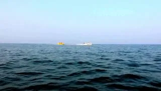 Відпочинок на пляжі біля моря Арабатська Стрілка с. Стрілкове радіоаматори 2013