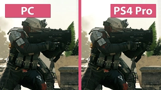 4K UHD | Call of Duty Infinite Warfare – PC vs. PS4 Pro 4K Mode Graphics Comparison