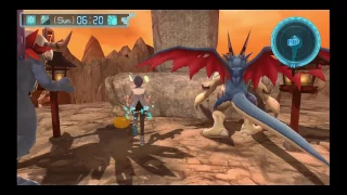 Digimon World Next Order Part 18 PS4   Exploring the Fire Circuit inside the Logic Volcano