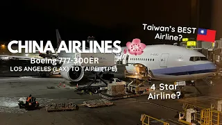 (TRIPREPORT) China Airlines | Boeing 777-300ER | Los Angeles - Taipei