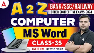 A to Z Computer for all Competitive Exams | Top 20 Repeated Questions | Computer By Vivek Pandey
