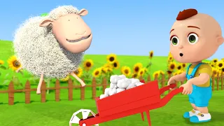 Baa Baa Black Sheep Have You any Wool | Nursery Rhymes & Kids Songs