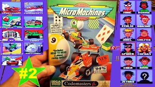 Micro Machines, PART #2, Sega Master System, Longplay, Completed, 1993, sms, Codemasters, cars, END