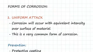Forms of Corrosion Part 1 | Engineering Materials