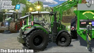 SPREADING MANURE & HARROWING, FEEDING COWS│THE BAVARIAN FARM │FS 22│8