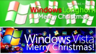 Bem Vindo do windows Longhorn merry christmas e Windows Vista merry christmas!