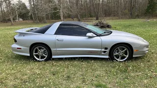 1999 Pontiac Trans Am Firehawk LS1 5.7 Sebring Silver walk around