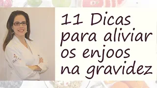 11 dicas para aliviar os enjoos na gravidez