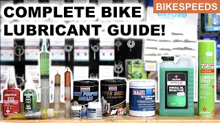 The Ultimate Grease, Oil And Lubricant Bike Guide!