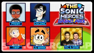 The Sonic Heroes GP - All 4 Racers in Super Hard Mode! (feat. @LSMark, @TWIP98, @Cisconic)