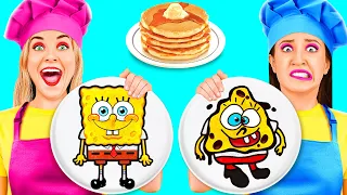 Творчий челендж з млинцями! Pancake Art Challenge від PaRaRa Challenge