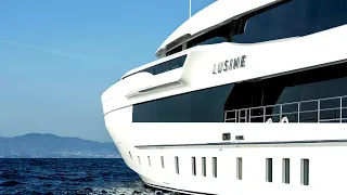 Heesen's Lunar-Themed 60m Luxury Awarded Superyacht LUSINE