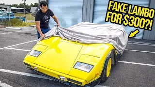 I Just Bought A FAKE Lamborghini For $300