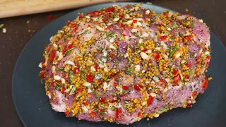 BUZHENINA IN THE OVEN. JUICY MEAT IN ONE PIECE. Recipe.