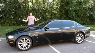 Подержанная Maserati Quattroporte - это лучший способ выглядеть богато за $20 000