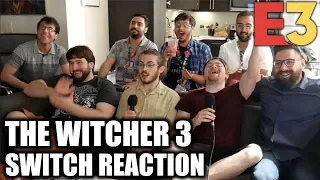 REACTION: THE WITCHER 3 ON SWITCH! - Nintendo Direct E3 2019