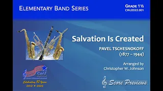 Salvation Is Created [CWJ2022.001]