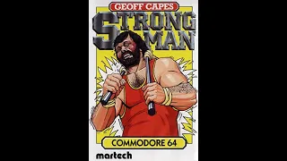 Commodore 64 Tape Loader Martech Geoff Capes Strongman Challenge 1986