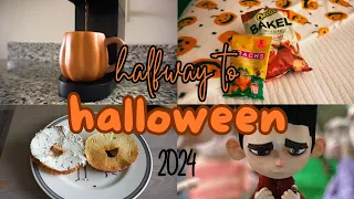 halfway to halloween | cozy vlog | 2024