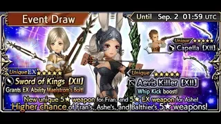 Dissidia Final Fantasy: Opera Omnia - Ashe Ex (This Can't Be!!!) Event Draw