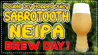 DDH Juicy Sabrotooth NEIPA - Grain to Glass - Double Dry Hopped New England - Citra-Mosaic-Sabro G2G