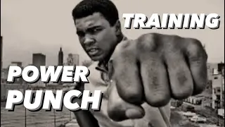 Power Punch Training./ Knockout Punch training at Home.