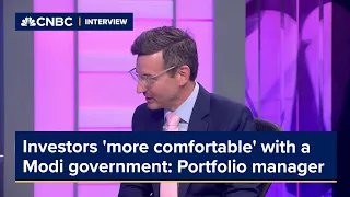 Investors will be 'more comfortable' with the continuation of a Modi government: Portfolio manager