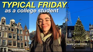 typical friday in life as a college student | vlogmas day 16