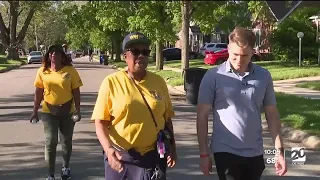 DPD, Chief White hold first Walk-A-Mile Wednesday of 2024 on West side