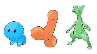 Every Gen 3 Peeled Pokemon