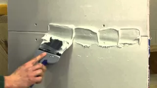 Finishing a Drywall Joint STEP 1