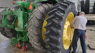 Changing Tractor Tires! - #362