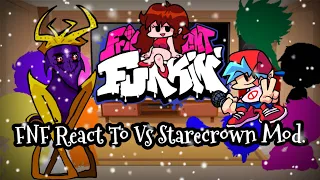 FNF React To Vs Starecrown (New Update) ⚠️Flashlight Warning⚠️|FRIDAY NIGHT FUNKIN|ElenaYT.