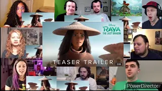 Raya and the Last Dragon | Official Teaser Trailer Reaction mashup