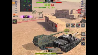 WoT Blitz - Ho-Ri Type III, Mastery, 4.6k damage, 4 kills, Kolobanov.