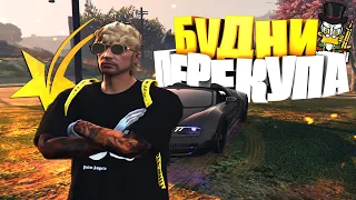 ПОДНЯЛ 1 МИЛЛИОН ЗА СЕРИЮ! БУДНИ ПЕРЕКУПА №1 GTA 5 RP DOWNTOWN