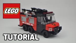 LEGO Tutorial - How to build a Fire UTV