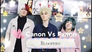 {BLOOPERS} TODOBAKUDEKU Canon vs. Fanon Outtakes