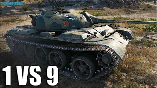 Type 59 против ДЕВЯТЕРЫХ ✅ EPIC BATTLE ✅ World of Tanks лучший бой