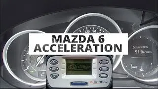 Mazda 6 Kombi 2.0 165 PS - acceleration 0-100 km/h