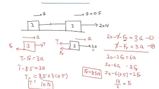 Friction numericals 1 to 6