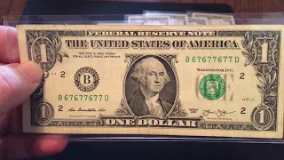 Top 10 fancy serial numbers found in circulation