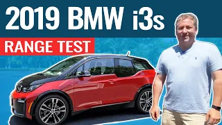 2019 BMW i3s constant 70mph Highway Range Test