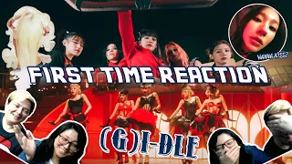 FIRST time reaction to (G)I-DLE