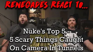 5 Scary Things Caught On Camera In Tunnels - @NukesTop5  RENEGADES REACT