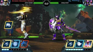 Power Rangers Legacy Wars (Korag VS White Tiger) Epic comeback