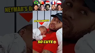 Neymar vs ronaldo vs salah vs benzema vs lewan with their daughter