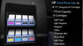 HP Designjet Z6200 Ink Technology Video